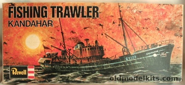 Revell 1/142 Fishing Trawler Kandahar, H382 plastic model kit